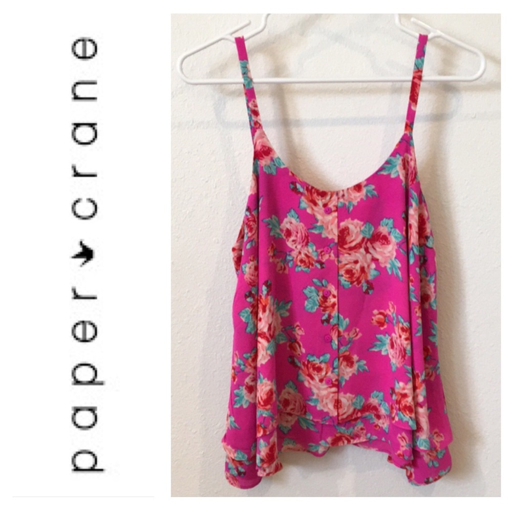 🌷Paper Crane Tank Top 🌷